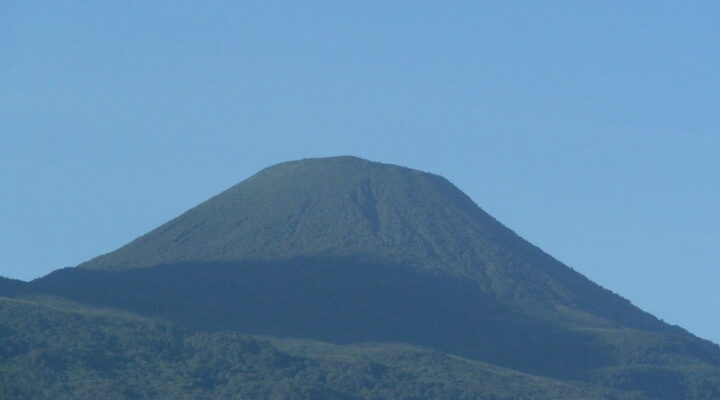 Climbing Mount Gahinga